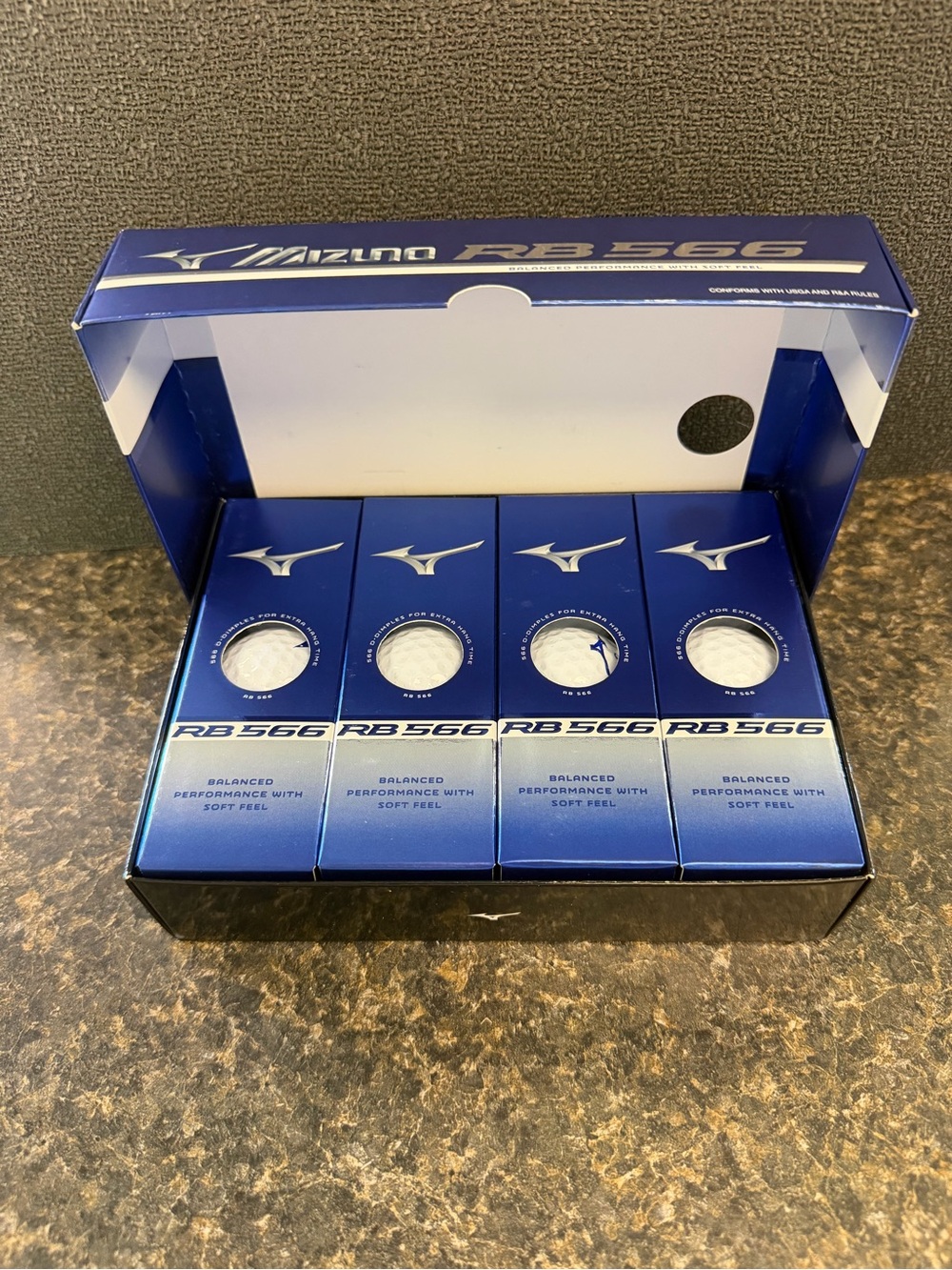 Mizuno RB 566 White Golf Balls - 12 Pack